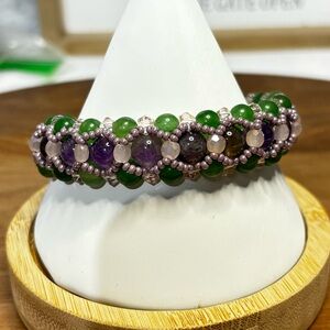 Beautiful Artisan Handmade beaded bracelet